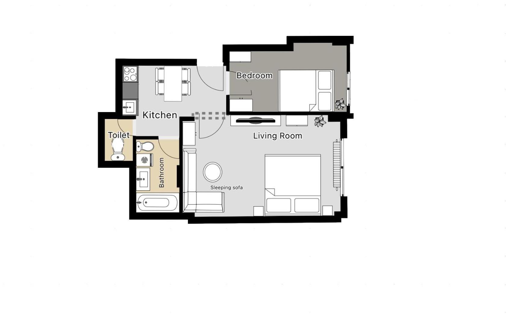 2Br 1,5Bath Chic City Suite Near Wenceslas Square Praga Esterno foto